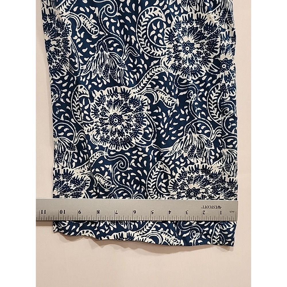 Maeve Anthropologie Anika ‎ Womens S Floral Wide Leg Palazzo Pants 27 Inseam - Picture 4 of 9